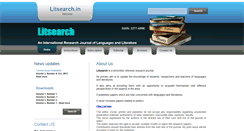 Desktop Screenshot of litsearch.in